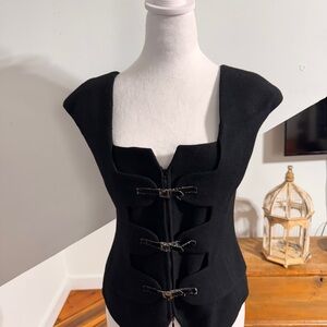 Anne Fontaine Elegant Black Garment